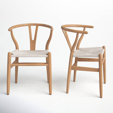 Wyn Solid Wood Weave Dining Chair